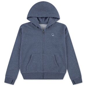 NWT Abercrombie Kids Blue Zip-Up Hoodie